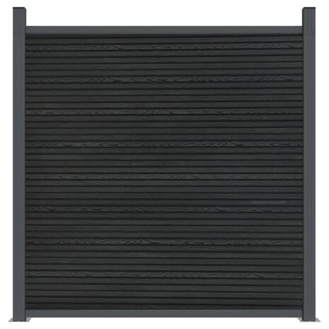 Schuttingpaneel 1045x186 cm HKC grijs 5