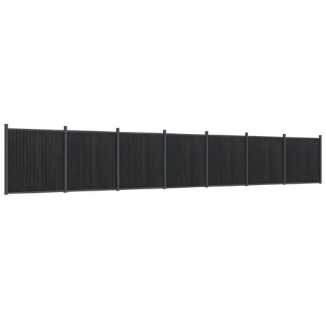 Schuttingpaneel 1218x186 cm HKC grijs 2