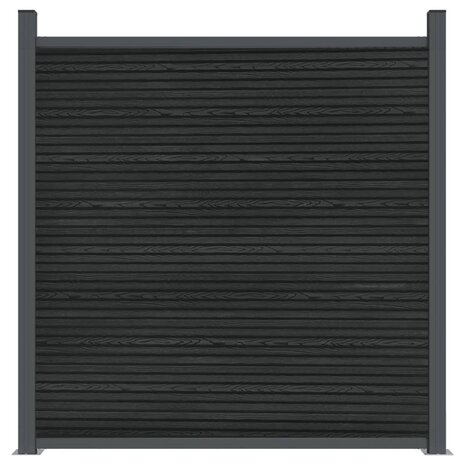 Schuttingpaneel 1564x186 cm HKC grijs 5