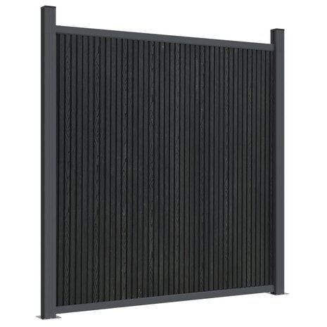 Schuttingpaneel 1564x186 cm HKC grijs 7