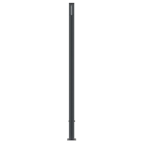 Schuttingpaneel 1737x186 cm HKC grijs 6