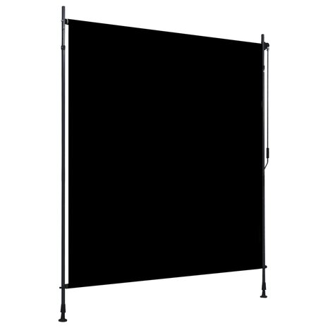 Rolgordijn voor buiten 200x270 cm antraciet  1