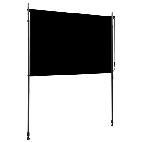 Rolgordijn voor buiten 200x270 cm antraciet  4