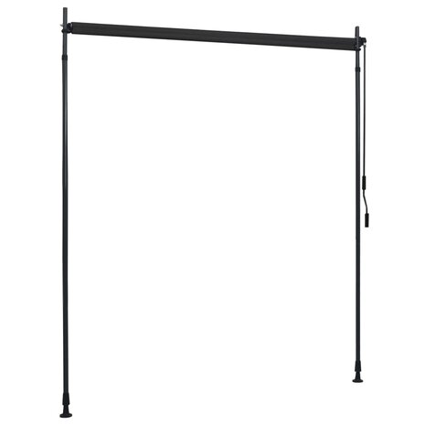 Rolgordijn voor buiten 200x270 cm antraciet  5