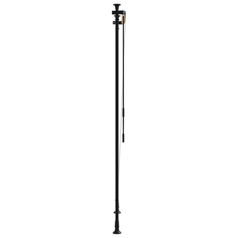 Rolgordijn voor buiten 100x270 cm stof en staal oranje en wit 4