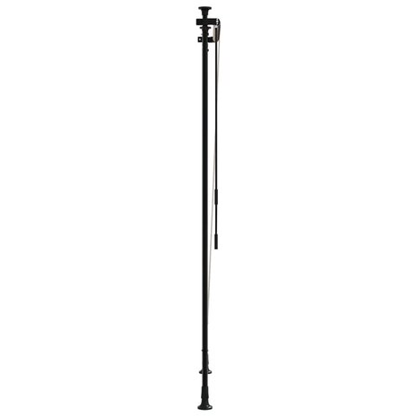 Rolgordijn voor buiten 100x270 cm stof en staal geel en wit 4