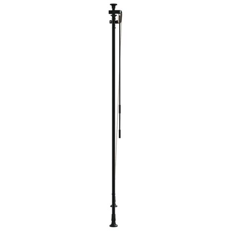 Rolgordijn voor buiten 120x270 cm stof en staal geel en wit 4