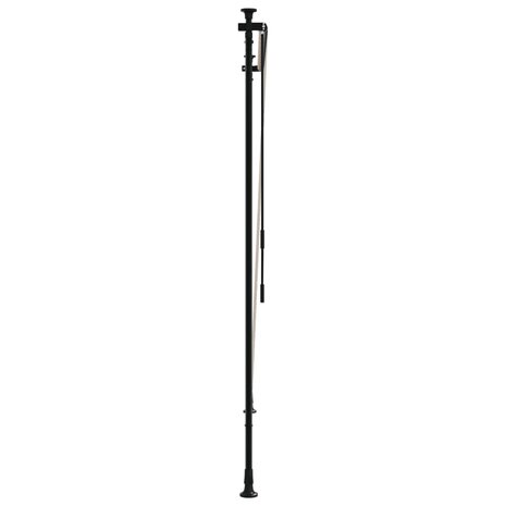 Rolgordijn voor buiten 150x270 cm stof en staal geel en wit 4