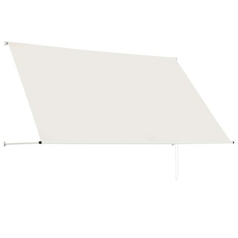 Luifel uittrekbaar 250x150 cm crème 4
