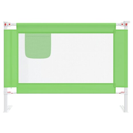 Bedhekje peuter 90x25 cm stof groen 3