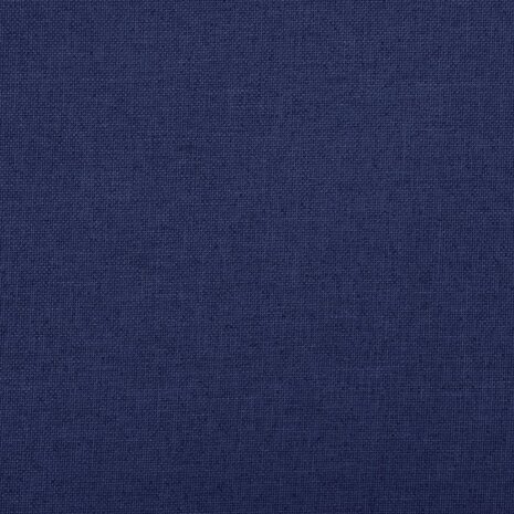 Opbergbank inklapbaar 76x38x38 cm kunstlinnen blauw 9