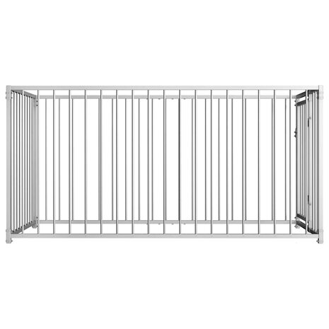Hondenkennel voor buiten 100x200x100 cm 4