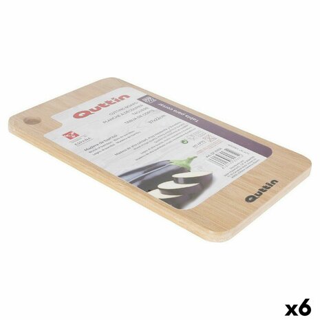 Snijplank Quttin Quttin Hout, bamboe Bamboe (6 Stuks) (37 x 22 cm) 1