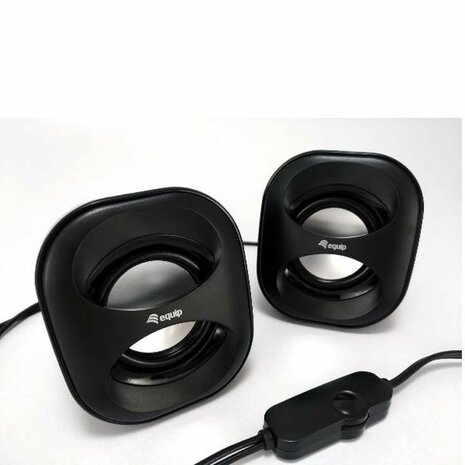 PC speakers Equip 245330 Zwart 3 W 6 W Bluetooth luidspreker 1