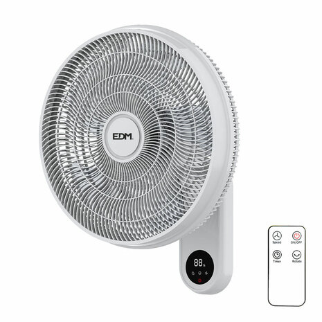 Muurventilator EDM Wit 50 W 1
