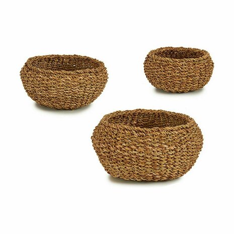 Mandenset Bruin (4 Stuks) 2