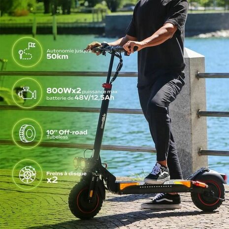 Elektrische Step Urbanglide ECROSS PRO BOOST 2 Zwart 25 km/h 800 W 2