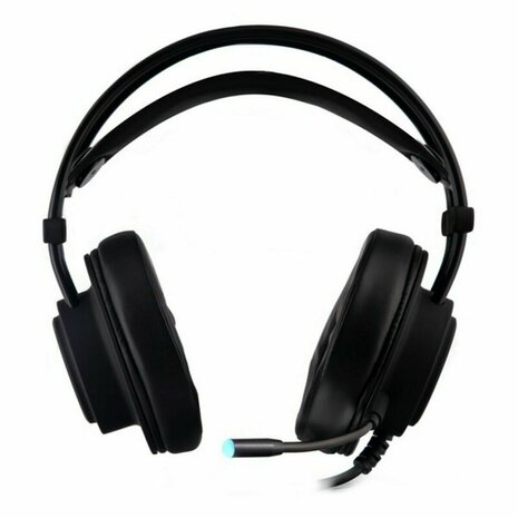 Hoofdtelefoon met microfoon CoolBox DeepLighting Zwart 5