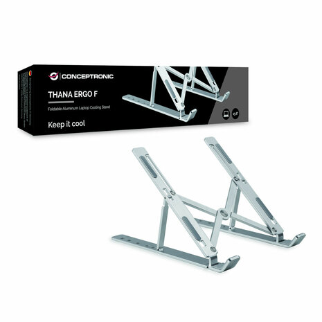 Cooling Base voor Laptop Conceptronic Thana Ergo F Zilverkleurig 3