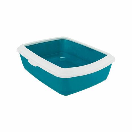 Kattenbak Trixie Classic Blauw Wit Plastic 37 × 15 × 47 cm 1