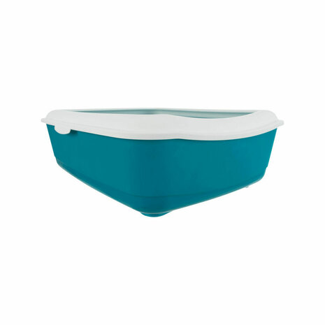 Kattenbak Trixie Classic Blauw Wit Plastic 37 × 15 × 47 cm 3