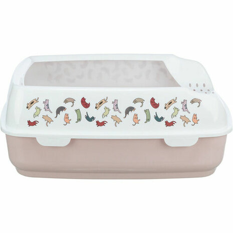 Kattenbak Trixie Delio Wit Lila Plastic 38 × 20 × 50 cm 6