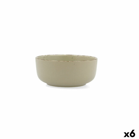 Kom Quid Duna Groen Keramisch 15 x 15 cm (6 Stuks) 1
