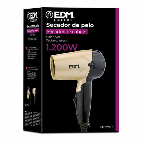 Föhn EDM 07634 07634 1200 W Multicolour 3