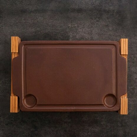 Stenen grill Anaflor Keramisch Bruin (36,5 X 24 cm) 2