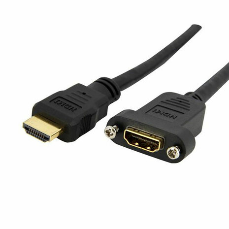 HDMI-Kabel Startech HDMIPNLFM3           Zwart 2