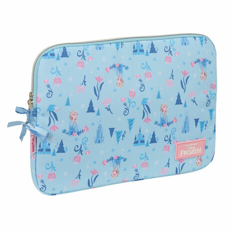 Laptophoes Frozen Ice magic Blauw 15,6&apos;&apos; 39,5 x 27,5 x 3,5 cm 1