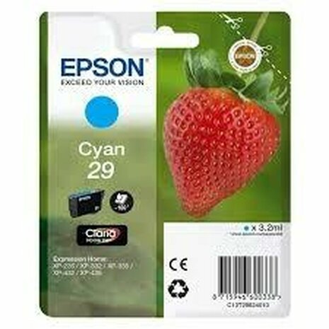 Originele inktcartridge Epson 29 Cyaan (10 Stuks) 2