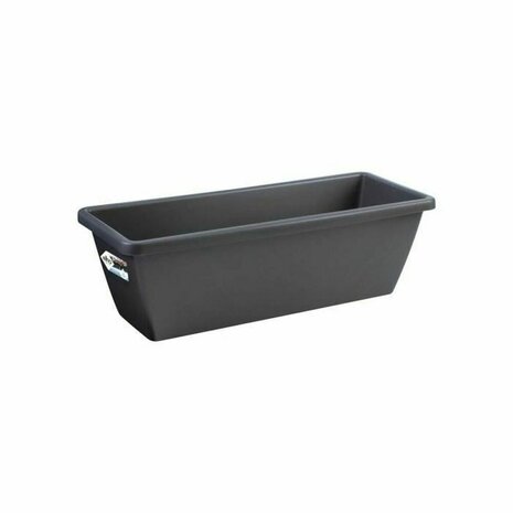 Bloempot Elho Zwart Antraciet Plastic Rechthoekig Modern 1
