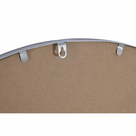 Wandspiegel DKD Home Decor Zilverkleurig Kristal Ijzer Modern 80 x 1,8 x 80 cm 2