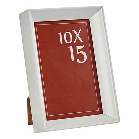 Fotolijsten WPC0235MG-1-WH Wit Glas Plastic (6 Stuks) 2