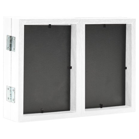 Fotolijst drieluik 22x15 cm+2x(10x15 cm) wit 4