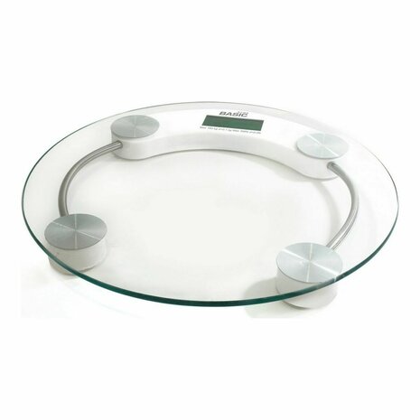 Digitale Personenweegschaal Basic Home Transparant 33 x 3,5 cm (6 Stuks) 2