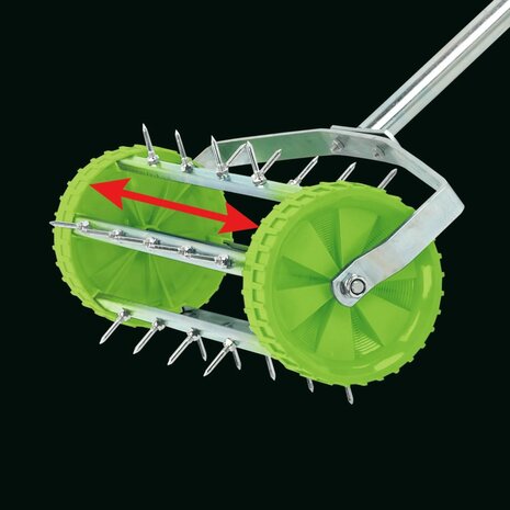 Draper Tools Gazonbeluchter trommel rollend 450 mm groen 4