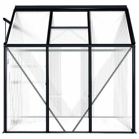 Tuinkas 3,61 m³ aluminium antracietkleurig 5