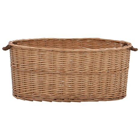 Houtmand met handvatten 78x54x34 cm natuurlijk wilgenhout 2