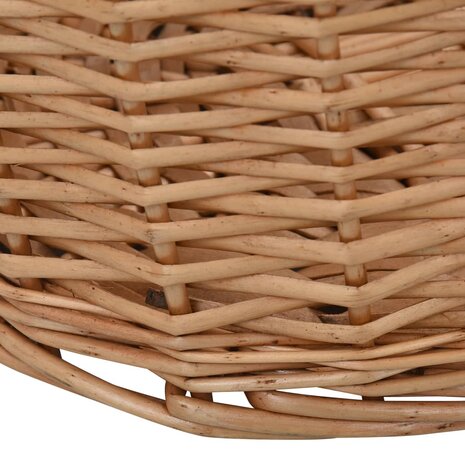 Houtmand met handvatten 78x54x34 cm natuurlijk wilgenhout 4