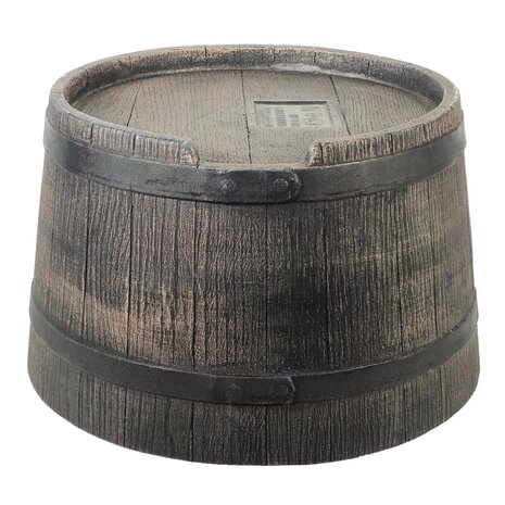 Nature Standaard voor regenton met hout-look 45x28,5 cm bruin  1