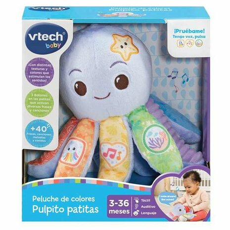 Knuffel Vtech Textiel Octopus 20,5 x 17,6 x 11 cm 4