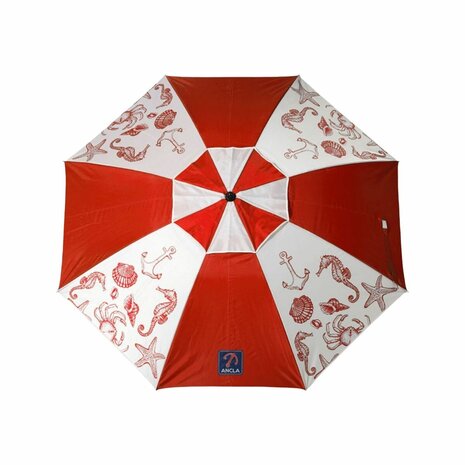 Strandparasol Rood Ø 200 cm SPF50+ Navy 2