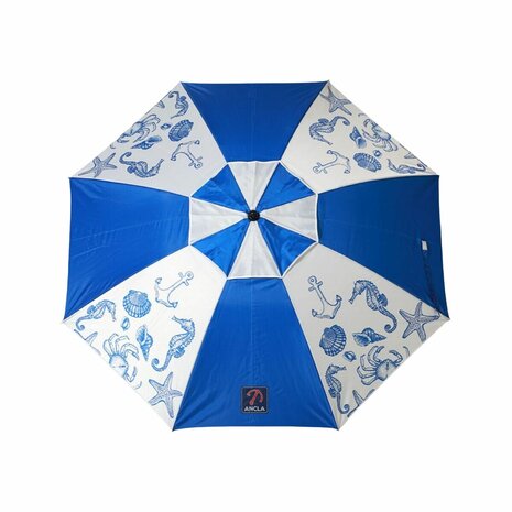 Strandparasol Blauw Ø 200 cm SPF50+ Navy 2