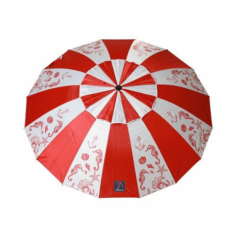 Strandparasol Rood Ø 220 cm SPF50+ Navy 1