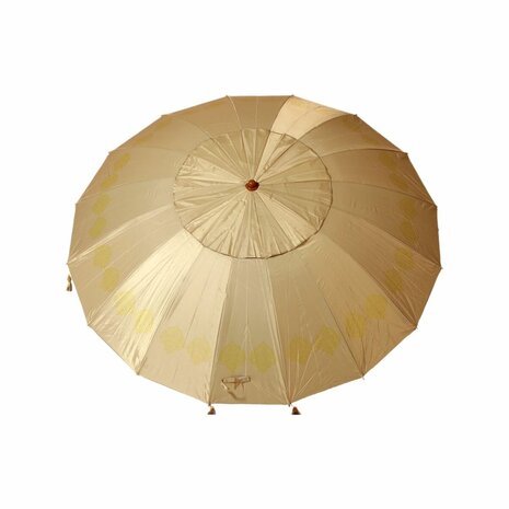 Strandparasol Beige Ø 240 cm SPF50+ 1