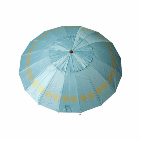 Strandparasol Blauw Ø 240 cm SPF50+ 1