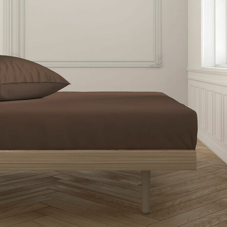Verstelbaar onderlaken Happy Home Bruin Bed van 120 3