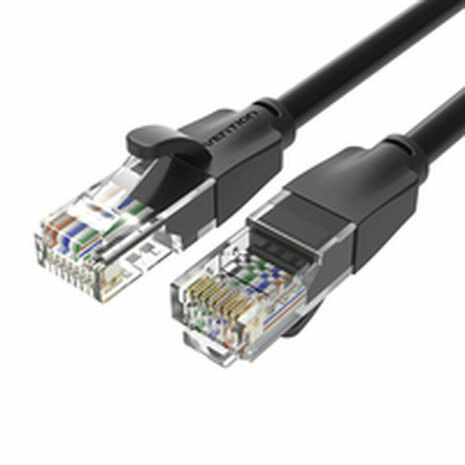 Stevige UTP-netwerkkabel Cat6 Vention IBEBL Zwart 1
